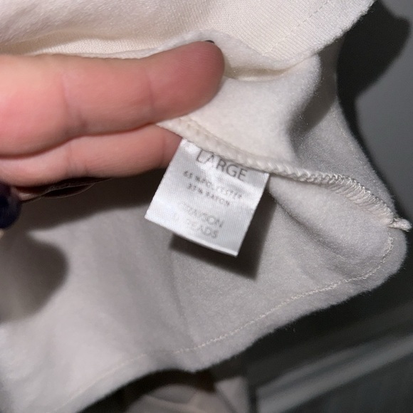 Grayson Threads sweatshirt raw hem AC/DC large NeW no tags - Picture 5 of 5